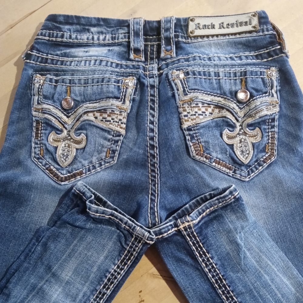 ❤️ ROCK REVIVAL YUI SKINNY JEANS SIZE 27